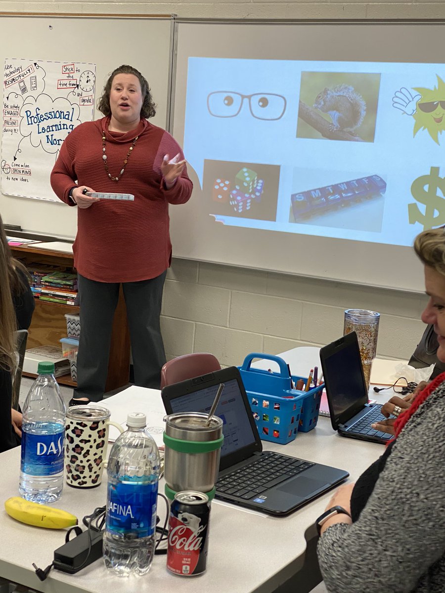 BLT711's tweet photo. Shout out to Bekah Stewart for stepping up to lead a math session today with K-5 teachers!  They walked away with fun strategies and activities they can easily implement to help build math fluency. #thehillwill #capacitybuilding #GSCSMath https://t.co/sYSpRiXUD0