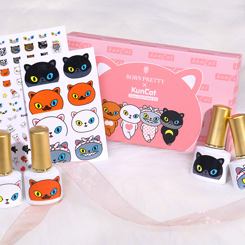 Joint Gel Polish Set😍😍
First released March 7🎉🎉Stay tuned🎁

.
.
#bornpretty #BORNPRETTYxKunCat