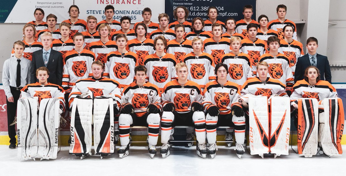 WrightCoHockey's tweet photo. OT winner! @TigrHockey are going back to the @MSHSL State Tournament after defeating @ACBoysHockey 3-2 in double overtime! https://t.co/xIBC1aFDk0 #MSHSL https://t.co/apGLWjLLLW