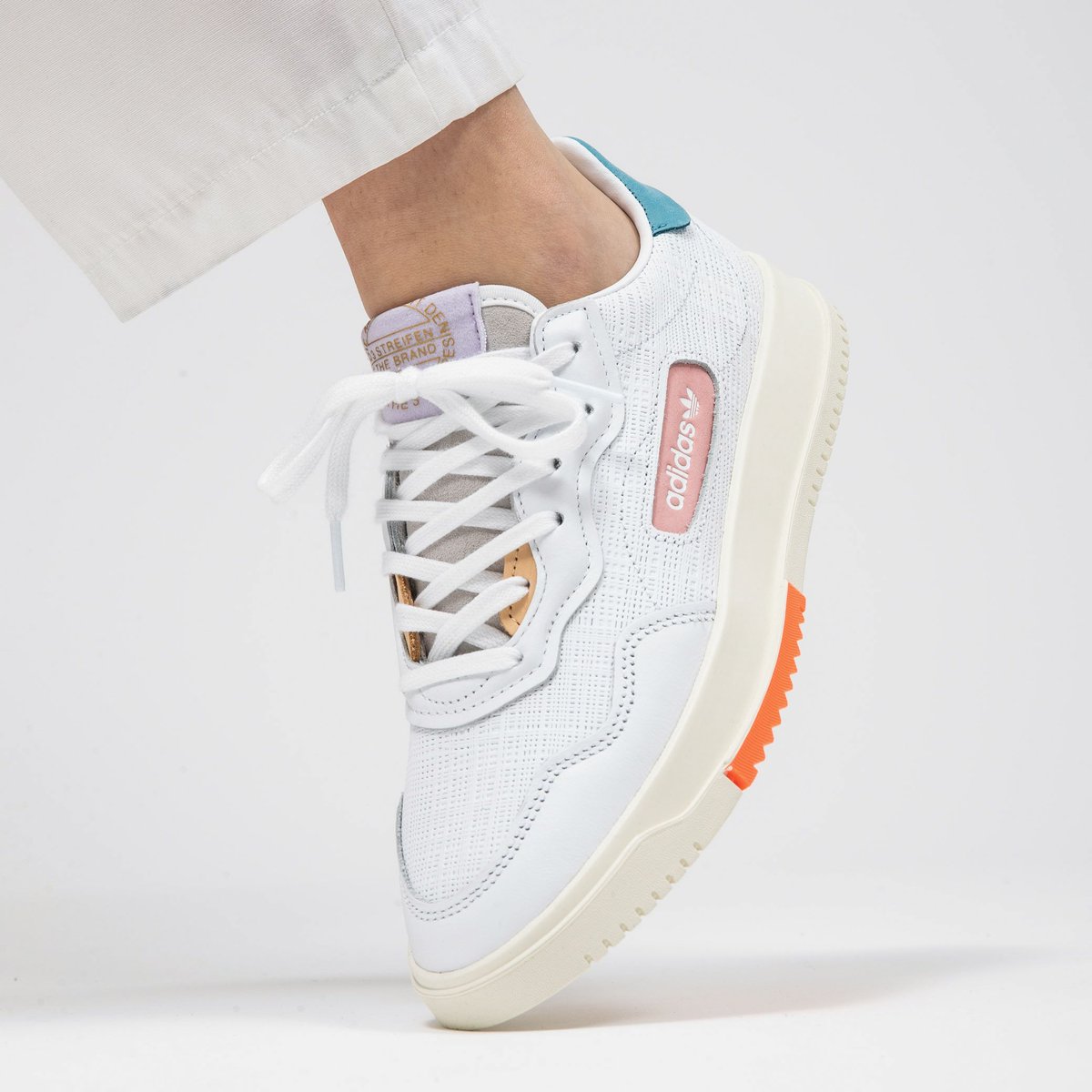 adidas sc premiere white purple