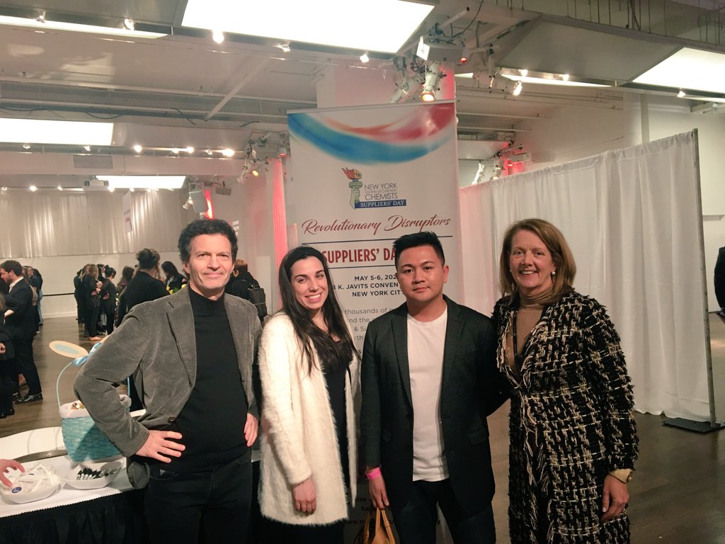 NYSCC's tweet image. NYSCC Team at CEW Product Demo which showcases all who have submitted to the iconic CEW Beauty Awards - which included dozens of Suppliers’ Day exhibitors / NYSCC members in the Ingredients &amp;amp; Formulations Category.  #CEWDemo
#CEWAwards #nyscc  #SuppliersDayNY