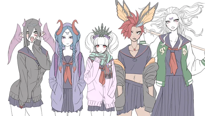 プライマル女子とヴォイド女子
フォーギヴン女学院が生徒不足 
