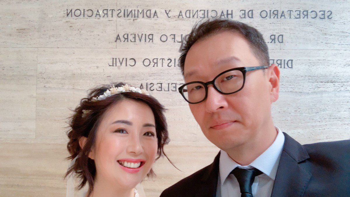 pacobae's tweet photo. 知らなかったって言う方が多いでずね。今更ですが、ちょうど去年の今頃アルゼンチンのブエノスアイレスで日本人女性と結婚式を挙げました。報告が遅れて申し訳ございません！ https://t.co/jvCwt7hg9y
