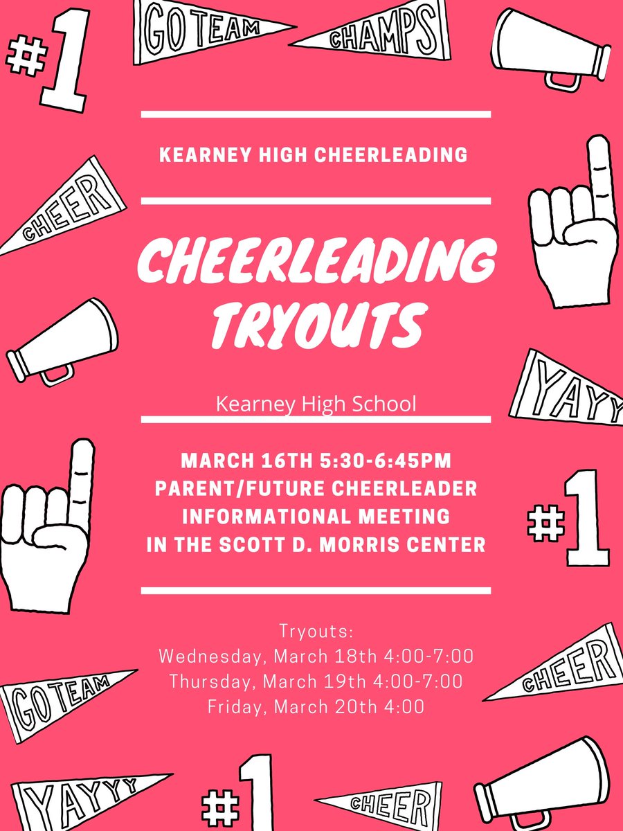 Go check out our Instagram account to see our new tryout material! Everything you need to know for tryouts is available NOW!

youtube.com/playlist?list=…