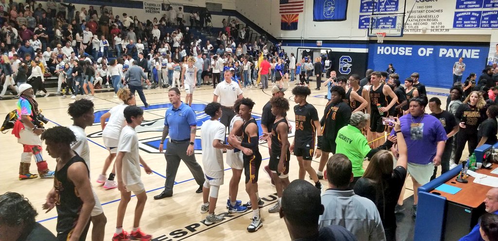 MarkStewart_AZ's tweet photo. Way to go @CHSWolvesHoops for making it to the Arizona State 6a #Final4. Even though we came up little short, the game and fans were great.
#GoWolves #basketball
#TitleTownAZ
@LRother_CHS @chandlerazmayor https://t.co/wUAPVTZM60