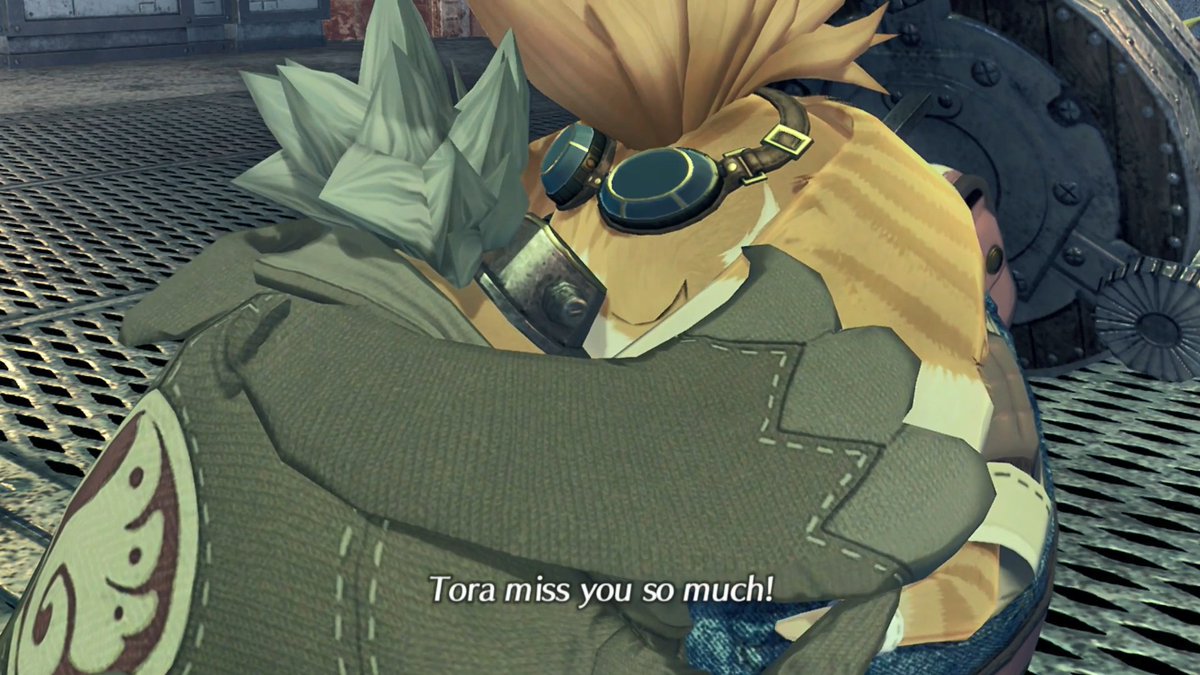 Between Tora reuniting with his dad and Hikari tearing up at them this scene is too much for my heart!  #Xenoblade2