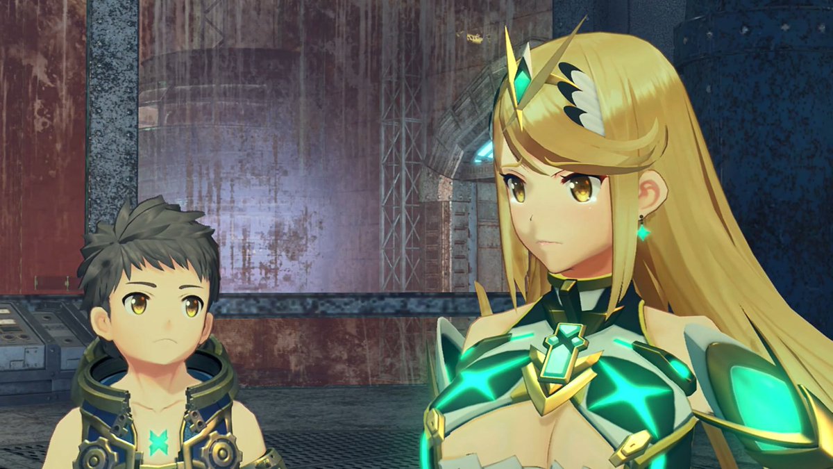 Between Tora reuniting with his dad and Hikari tearing up at them this scene is too much for my heart!  #Xenoblade2