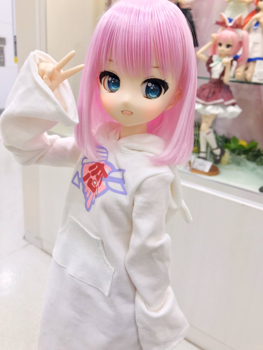 アイシードール本体　ボアウィッグ　OF付き　rose pinkページ アイシードール本体 ボアウィッグ OF付き rose pink様専用ページ