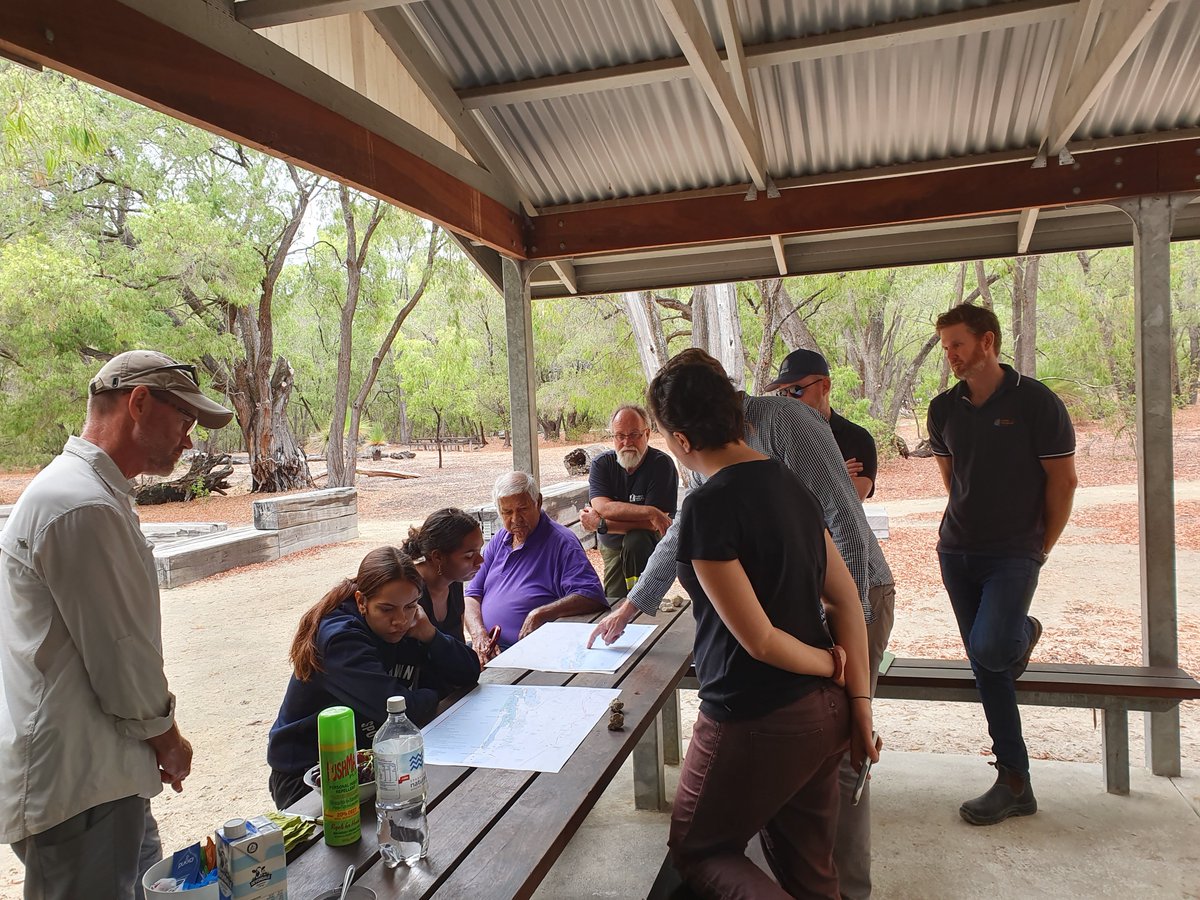 Met with our local Noongar Elder Harry Nannup recently to discuss management options for Yalgorup National Park.  Harry's granddaughters also attended, along with staff from DBCA and the consultancy group Rhizome who are developing a "Recreational Master Plan".  <a href="/PeelHarveyCC/">PeelHarveyCC</a>