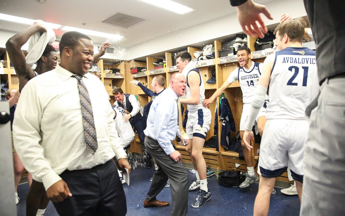 NAU Men's Basketball tweet media