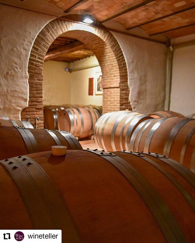 #Repost @wineteller
• • • • • •
Montalcino

Exploring @donatellacinellicolombini barrel cellar, where their Brunello di Montacino rests silently until it reaches its perfect maturity.. Visiting their winery was one of the best experiences during my last trip to Montacino…