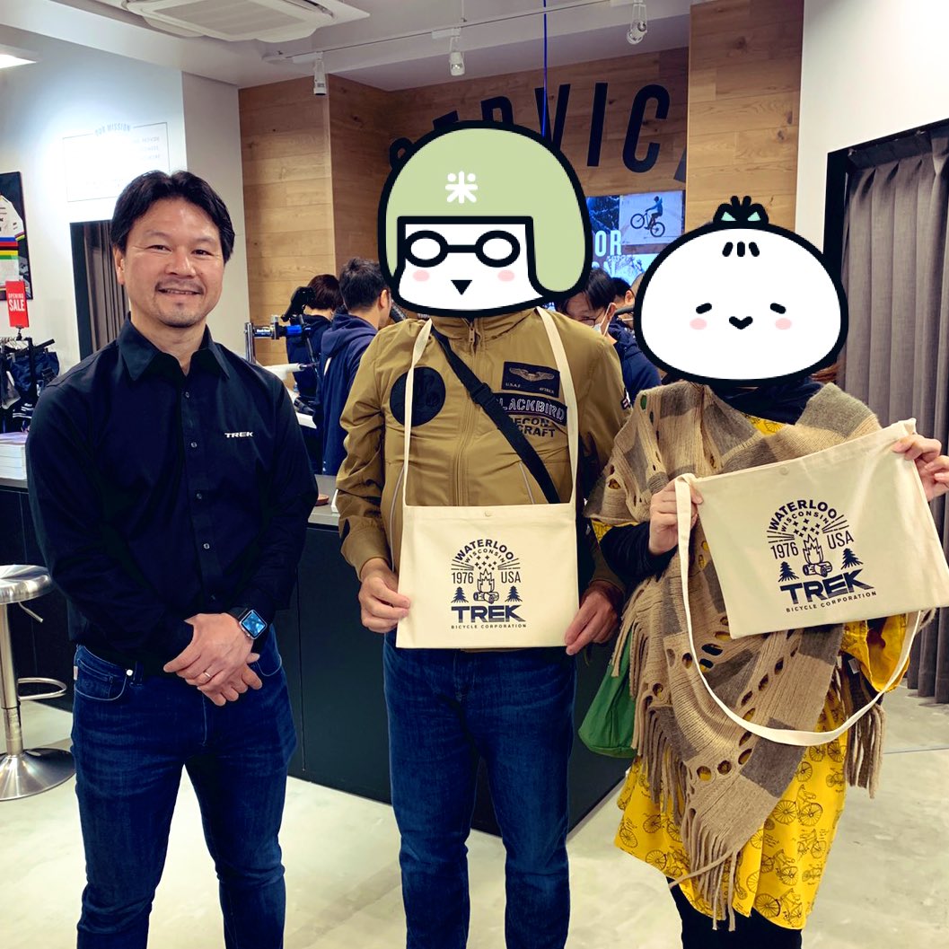 TREK東京青山店さん新店オープニングイベントに行って来ました✨
ウェアやバイクがお安い…!

試乗で新国立競技場周辺を走らせて頂いてオリンピックを感じられる良いロケーションです! #trek #trekbike 