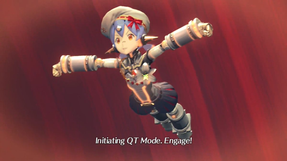 Oh man I love everything about this transformation sequence.  #Xenoblade2
