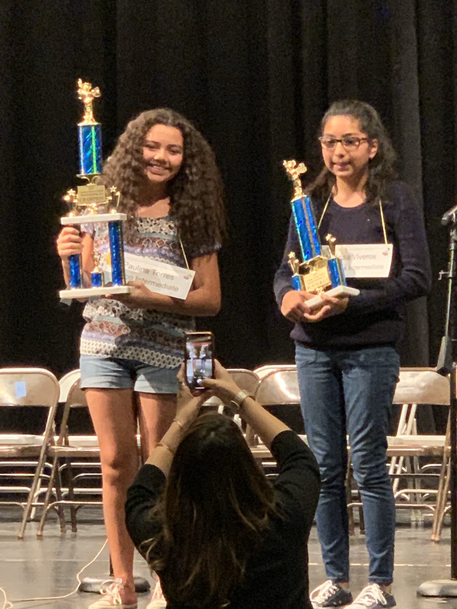 OUR BOBCAT, Paulina, is the CNUSD Spelling Bee Champ! #spellingbee #cnusd #cnusdfutureready #NorcoIntermediate