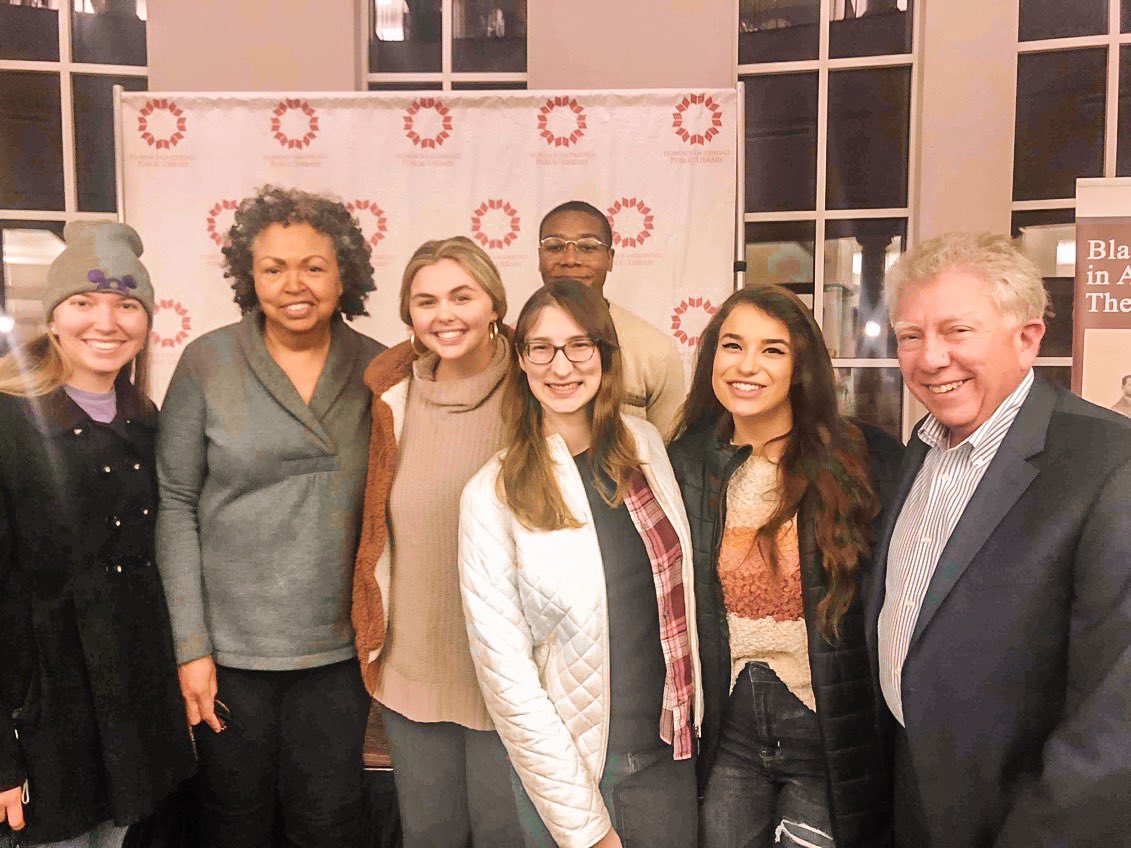 hannahcbell23's tweet photo. It was a pleasure to hear Pulitzer Prize winner @HankKlibanoff and Times Daily reporter Sherhonda Allen record an episode for the @buriedtruthspod! #myuna #myunacom https://t.co/t6xWOa4PEz
