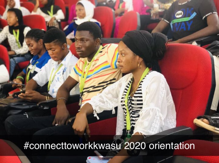 kvng_bidex's tweet photo. #connecttoworkkwasu 2020 orientation @CorpFarmersTV #ConnectToWorkKWASU https://t.co/xqajwOKZ76