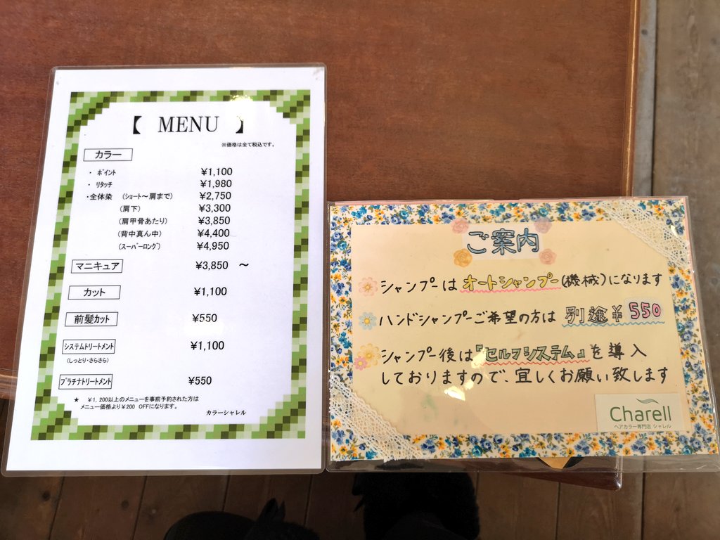 みゆぴ 茶髪にした 函館ヨーカドー向かいにあるヘアカラー専門店シャレルcharellってとこ 2750円でよい感じ