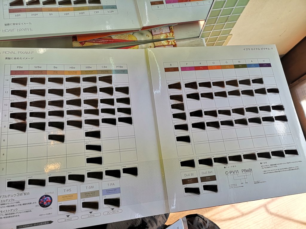 みゆぴ בטוויטר 茶髪にした 函館ヨーカドー向かいにあるヘアカラー専門店シャレルcharellってとこ 2750円でよい感じ