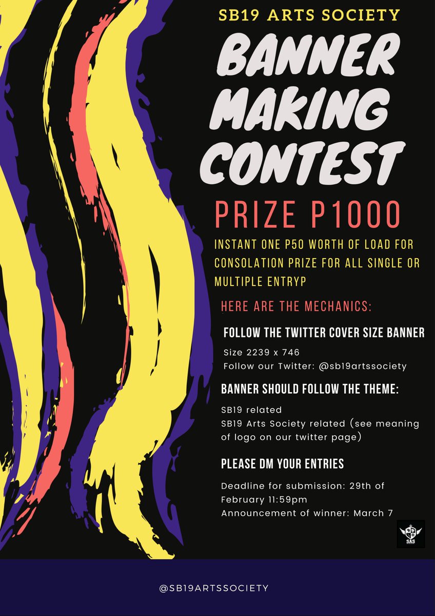 Sb19 Arts Society Sas S Tweet Hey Atin Kacosas Today Is