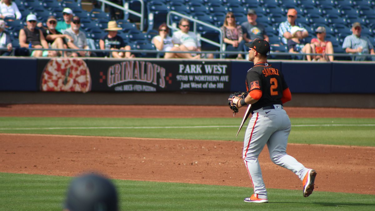 Tyler Beede, Logan Webb, Donovan Solano, Yolmer Sanchez  #SFGiants 2-27-20