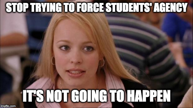 It has been claimed that 21st century learning environments should promote student agency. How could  #selfassessment support agentic studying in higher education? In this study, it was found out that self-grading offered an affordance for agency.  https://www.tandfonline.com/eprint/NBN3V8WVYRB5QVEE2A7R/full?target=10.1080/02602938.2020.1720595