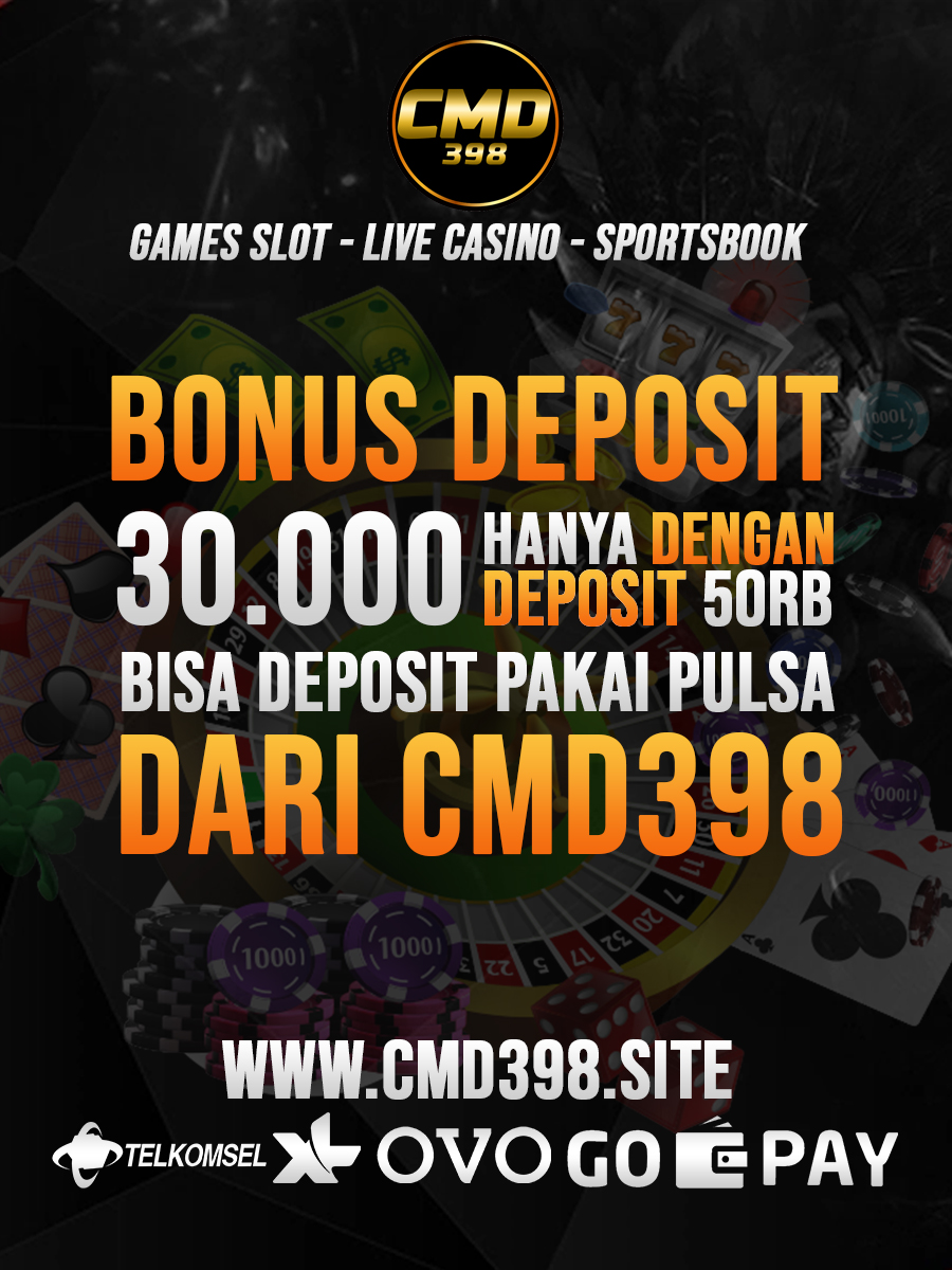 Cmd398Slot's tweet photo. Bonus Deposit Dari Situs CMD398. Untuk Permainan Slot, Live Casino, Sportsbook. Segera Daftarkan ID Anda Hanya di Situs CMD398.
#MyPresidentIsAnIdiot #JumatBerkah #DukungPansusBanjirDKI #WeStandWithTheRose #ONGlobalParty #CMD398 https://t.co/v62rKvYTHM
