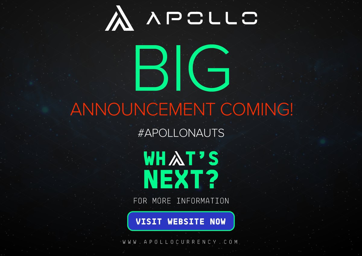 MrGotNoBitcoin's tweet photo. @ApolloCurrency #Update.....
#ApolloFintech News drops today.....
🤞🤞🤞🤞
and then this Monday #KnoxExchange is up and running......
#Apollonauts #APL #DAG #Sharding #ApolloCloud #ARKNet #Africa #SouthAfrica #Lesotho #Egypt #Crypto #Fintech #Finance #SocialMedia #AlwaysDYOR https://t.co/jmDAlGagKO