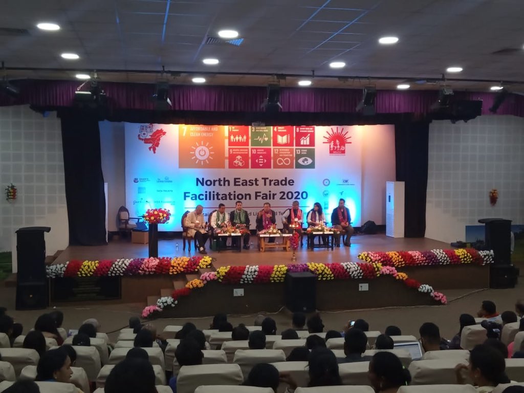 SELCOFoundation's tweet photo. It is our role to make the lives of clusters to have a better living with sustainable inputs. Mrinal Choudhary speaks from AEDA at the NorthEast Trade Facilitation Fair discussing role of #SustainableEnergy in Development of #NorthEast #NETFF2020 #NEforSDG7 https://t.co/1M7EopviVh
