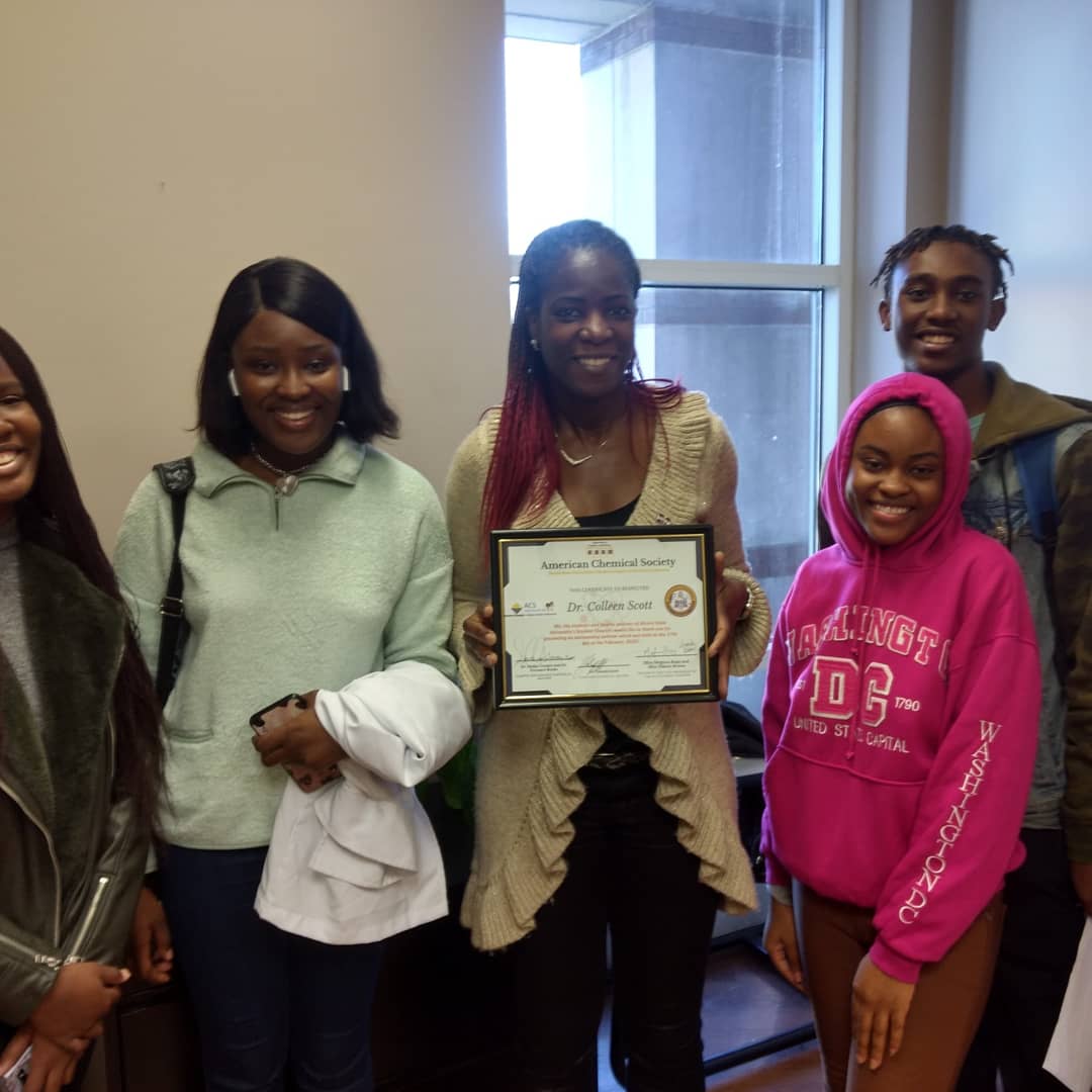 AAcsundergrad's tweet photo. Thank you Dr. Colleen Scott of @chem_msstate #alcornstateuniversity #acsundergrads #acs https://t.co/rynIw7cuEN