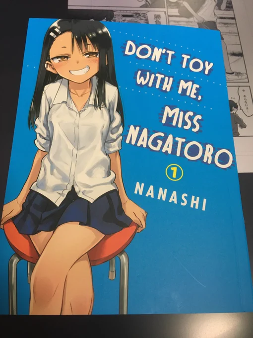 長瀞さん英語版の献本頂きました。英語版出たのはちょっと前ですが、妙に売れてて重版何回かしてもらっているらしいです。読者の皆様ありがとうございます❗️ 