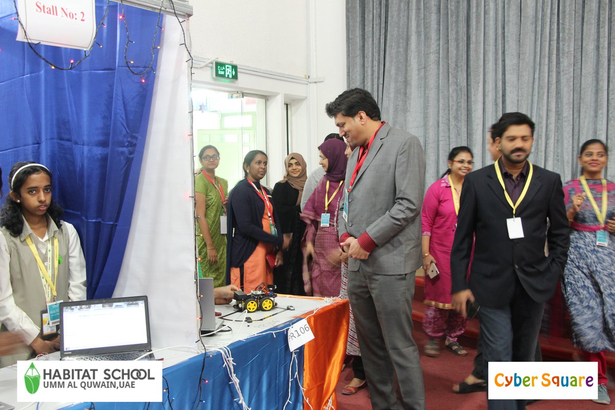 JoinCyberSquare's tweet image. Habitat School, UAQ organized Digital Fest 2020 on 30th January 2020 where students from Grade 1 to Grade 10 participated and presented their projects. 

#cybersquare #digitalf #habitatschoolUAQ #codingforkids #cybersquaredigitalfest #habitatdigitalfest