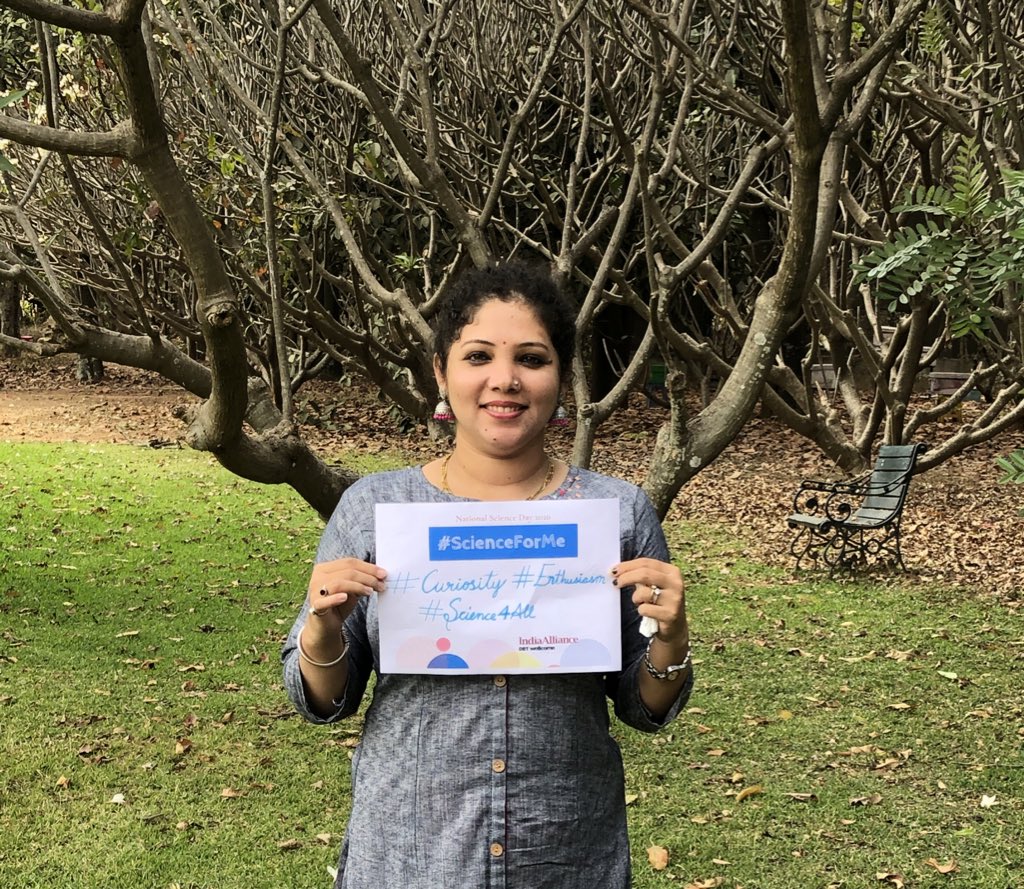 manjulaharikri2's tweet photo. Happy #NationalScienceDay2020 🦠🧬🔬#ScienceForMe is driven by #Curiosity ❓💡#Enthusiasm - to do more👩🏻🔬& #ScienceForAll @IndiaBioscience @India_Alliance @SarahHyder @ShreyaScilens https://t.co/SSvBuatpe8