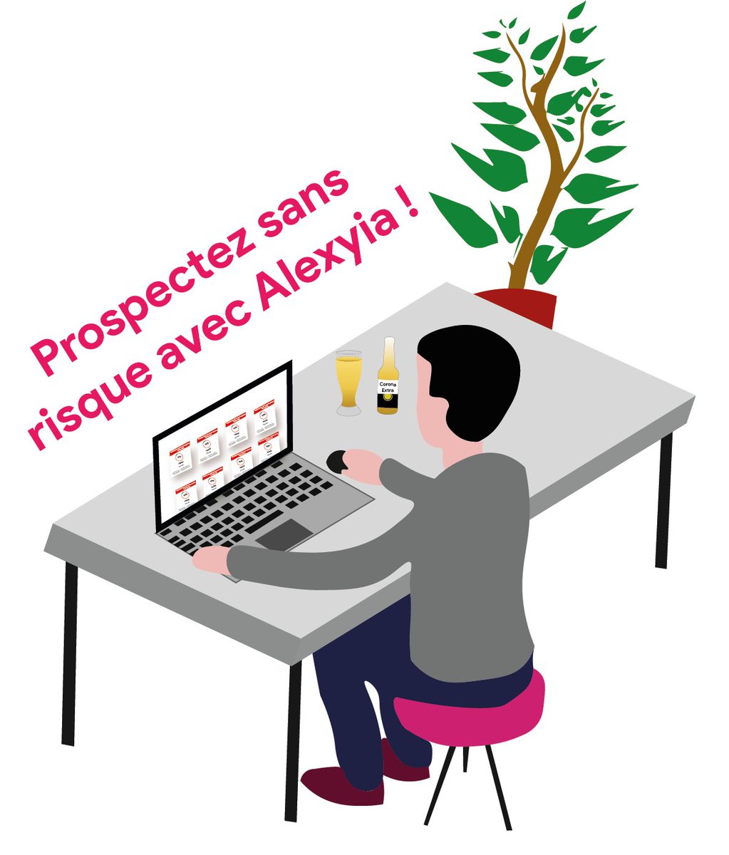 Prospectez sans risque ! Pourquoi ne pas limiter vos déplacements ? 
Avec Alexyia, vous détectez des opportunités commerciales (LEADS) en restant tranquillement au bureau... 😉
#digital #b2b #business #intelligenceartficielle #leads #COVID2019