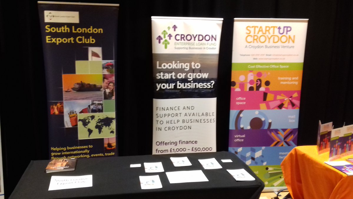 Great day at the #Croydon Economic Summit yesterday. We met some really interesting businesses who were looking for funding. 

If you are a local business looking for funding then check out the Croydon Enterprise Loan Fund croydonloanfund.co.uk