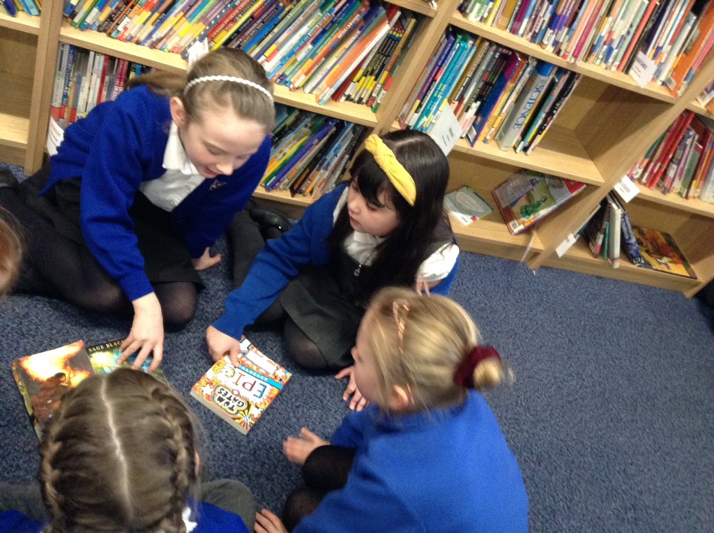 latimerprimary's tweet image. #ClassER and #ClassCM have been sharing quality books they have read over half term in the library this morning! It has been so lovely to hear such wonderful discussions about books! 📚 #LatimerBookClub #LatimerReading