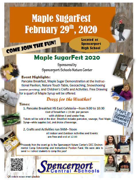 WendyMillsTV's tweet photo. The Spencerport School District is serving up hot cakes &amp; NYS maple syrup Sat. at the Nature Center's annual Maple SugarFest 9am-12pm We're tapping maple trees today with students. 🍁on #YourMorningRochester @SCSDNatureCTR 
@SPECNewsROC @SpencerportCSD #familyfuntime https://t.co/QGN37mekJD