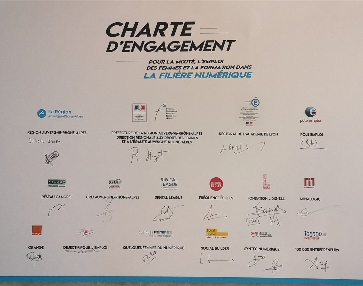 juliette_jarry's tweet photo. @fadouce @steph_clement En @auvergnerhalpes, nous nous mobilisons collectivement sur cette question de #mixité. Parce que les racines du problème sont culturellement ancrées, il faut à la fois des actions ponctuelles marquantes et une stratégie long terme @CampusRegion #chartemixité #changeonslescodes https://t.co/PdogpouKwC