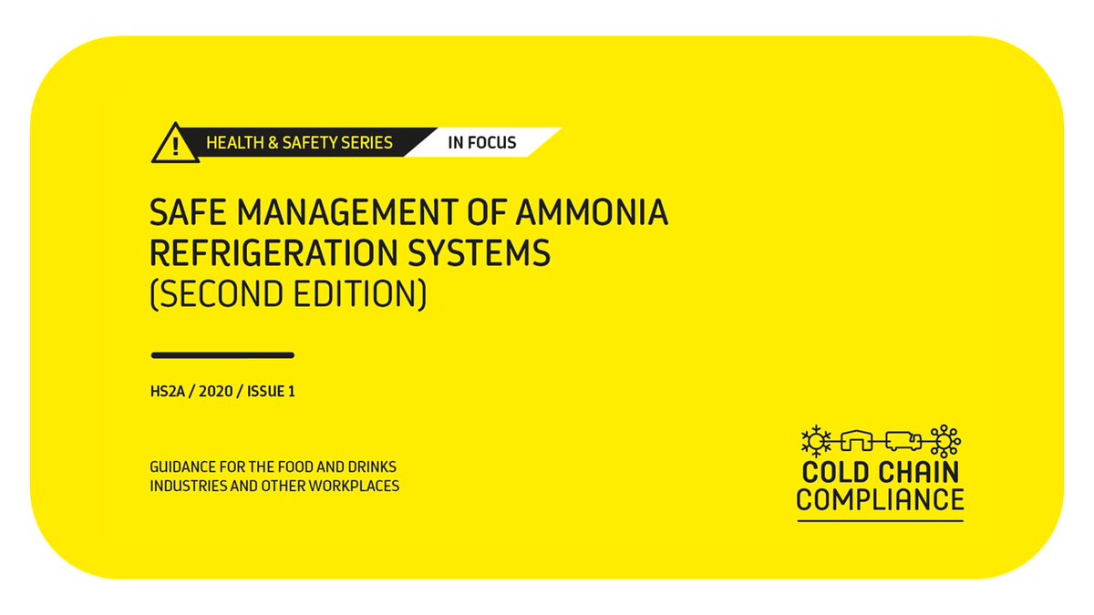 ColdChainFed's tweet photo. We have revised &amp; relaunched the Primary Authority Assured Industry Guidance on the Safe Management of Ammonia Refrigeration Systems. Find out more and download the guides here - https://t.co/MStMdCmfTF
#ColdChain #Compliance #healthandsafety #hereforyou https://t.co/6F5TyTFLSq