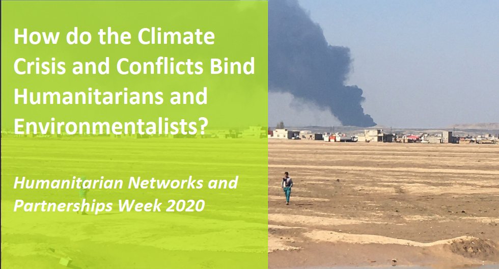 wammezz's tweet photo. The #HNPW2020 forum is witnessing a growing attention on the linkages between climate #crisis, environment, conflict and humantarian response. Opportunities for data collection and sustainable solutions are gaining more traction. Our impression here⬇️
https://t.co/hdnXGxtuzh https://t.co/bulJoPNgDV