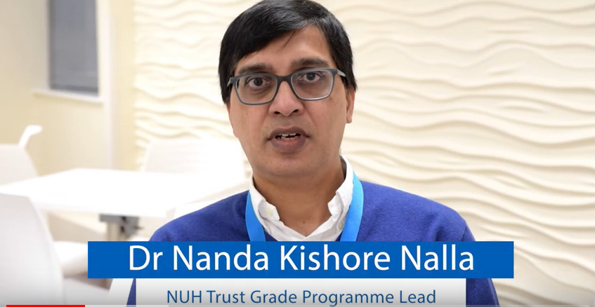 NUHPMED's tweet photo. See this week’s Celebrating Team NUH to hear from Dr Nalla about the NUH Trust Grade Programme! #Trustgrade @TeamNUH @nottmhospitals https://t.co/0EYvZOyIOL