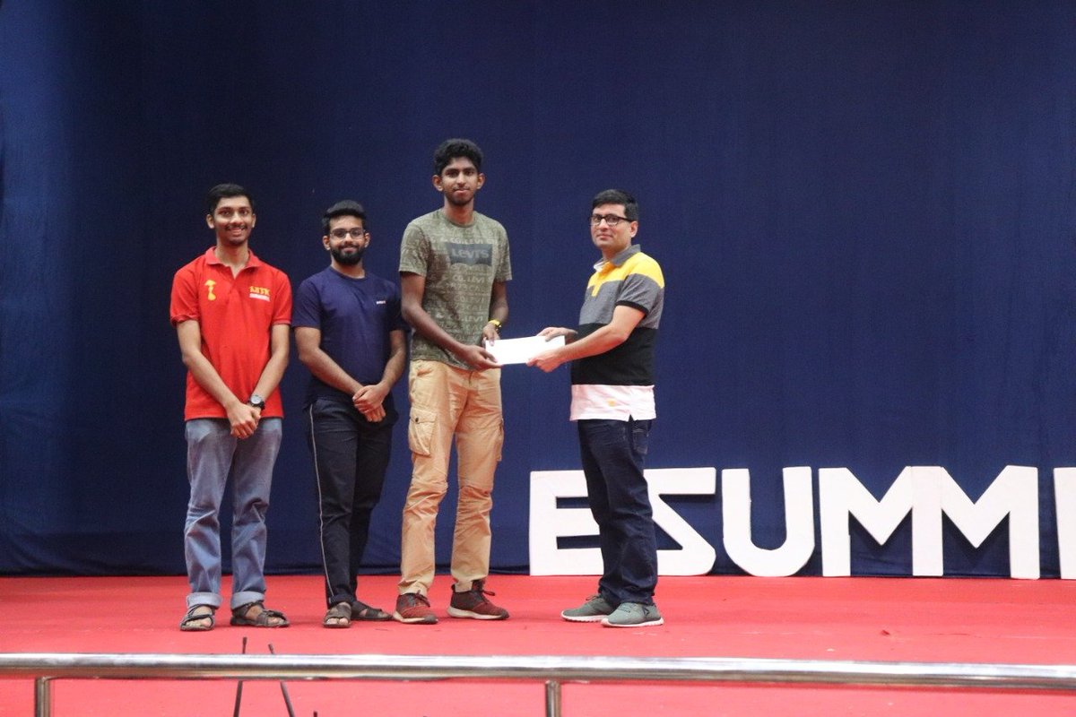 learn_w_travel's tweet photo. Congratulating the winners of Entrepreneurship summit organized by NIT, Surathkal for winning the flight ticket scholarship to ISET'20, Singapore. LWT is excited to host the winners.
#lwt #learningwhiletravelling #startup #bplan #entrepreneur #isetsingapore #iset2020 #winners https://t.co/ReoPTgmc6v