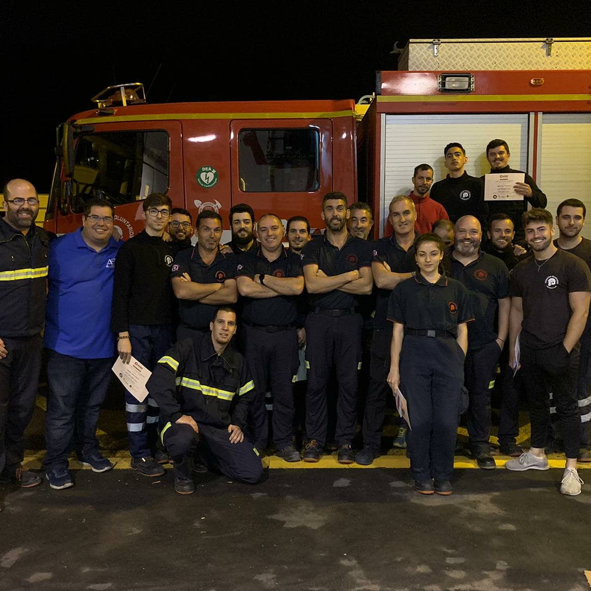 ASDIntegral's tweet image. En la tarde de ayer, realizamos una nueva edición del Taller de control de Hemorragias" (BCON) Bleeding Control, con los Bomberos voluntarios de los Realejos.