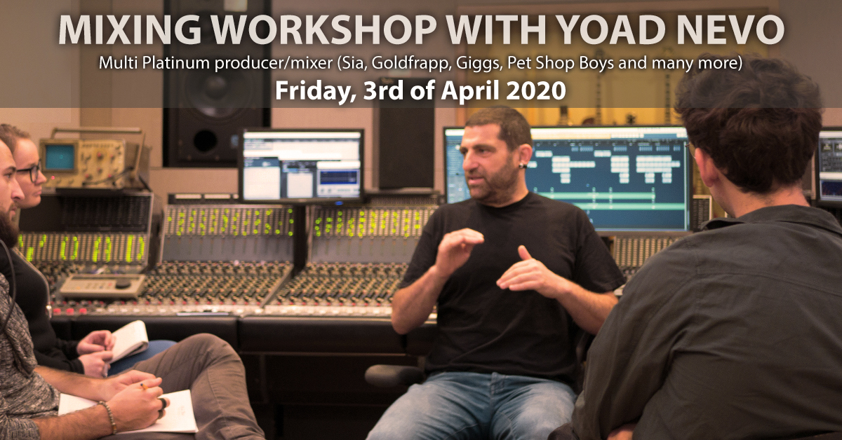 We're putting on another mixing workshop at Nevo Sound in London. for more information & full programme, click on the link below: yoadnevo.com/mix #workshop #mixing #soundengineer #london #musicproduction #musicstudio