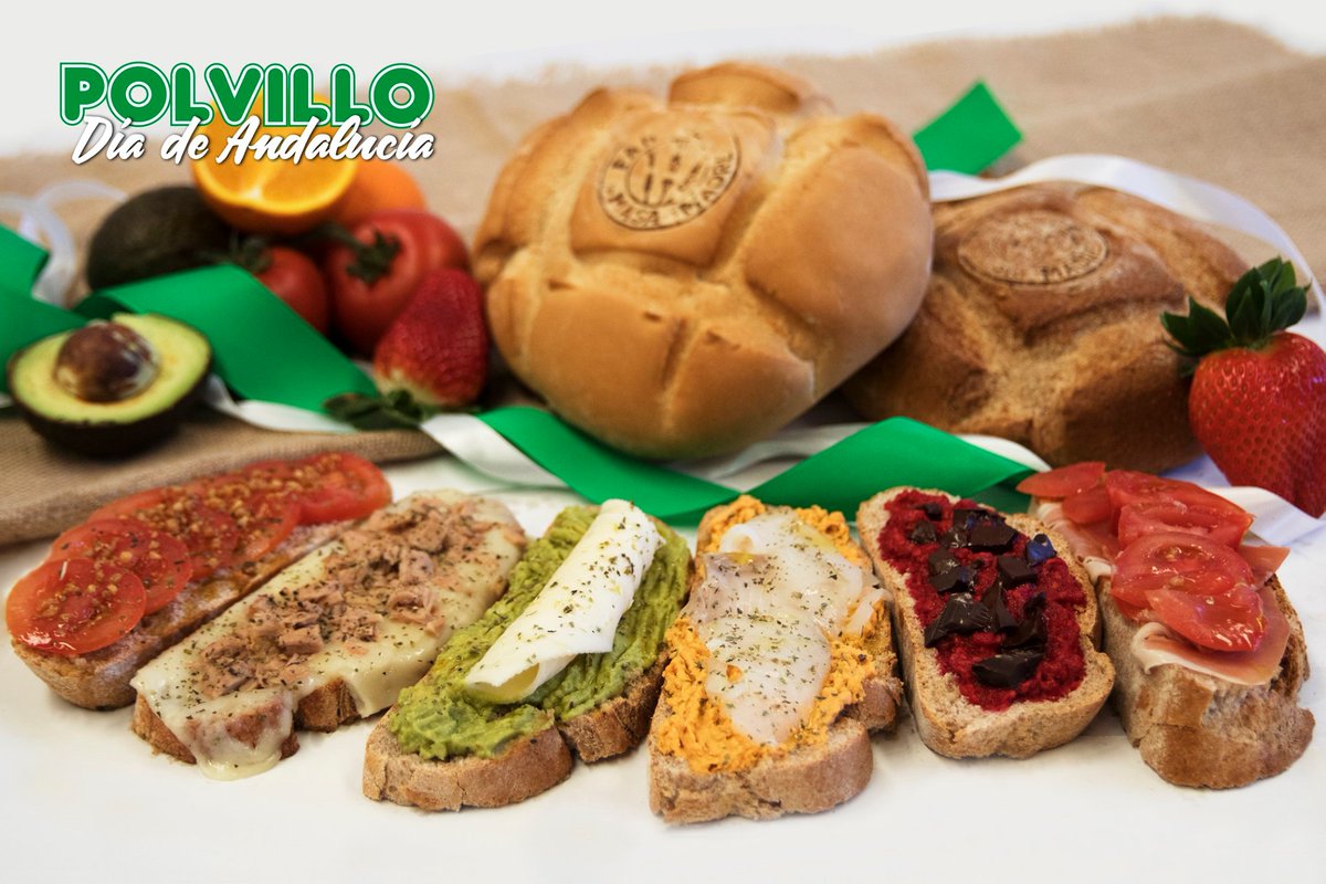 PanPolvillo's tweet photo. Felices de decir que nuestro pan es andaluz 100%, de poder disfrutar todo lo que esta tierra nos ofrece y compartirlo con vosotros. Felices de celebrar el #DíadeAndalucía. 💚
#AcomerPan #Conaceite #Conaguacate #Contomate #Conatún #Confrutosrojos #Conjamón #CómeteAndalucía https://t.co/WZLtjmZA4g
