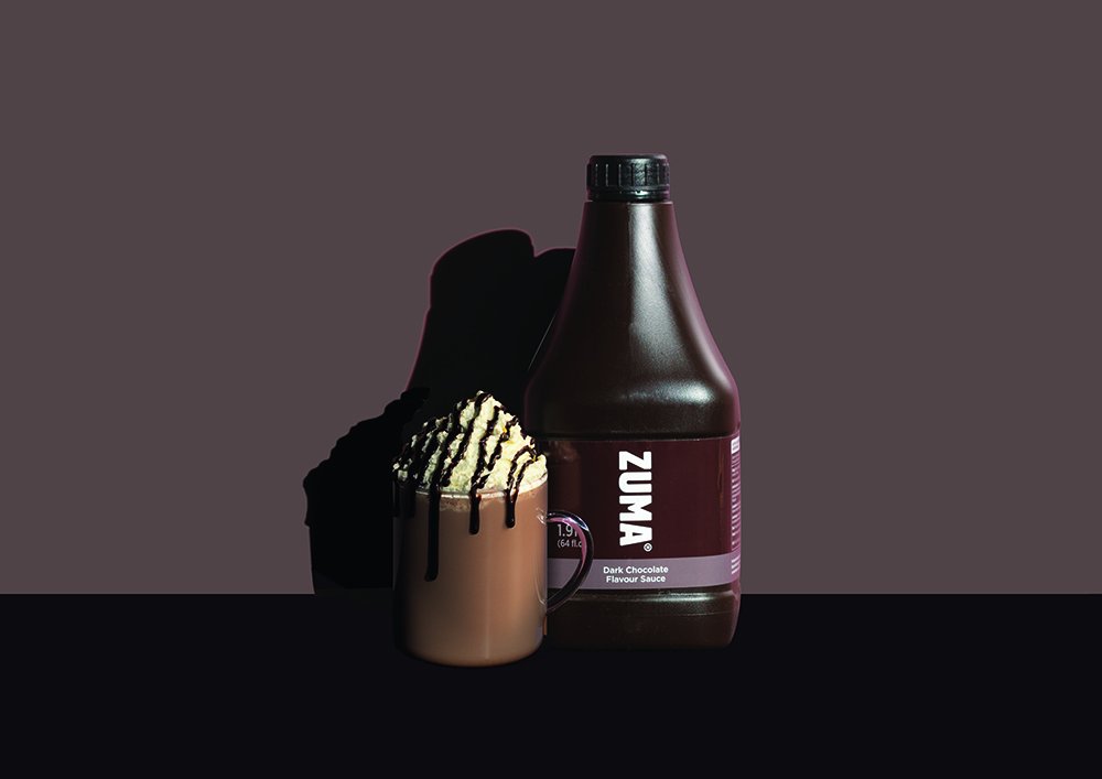 Thick and rich, our sauces are delicious in all kinds of drinks as well as drizzled on top of them.