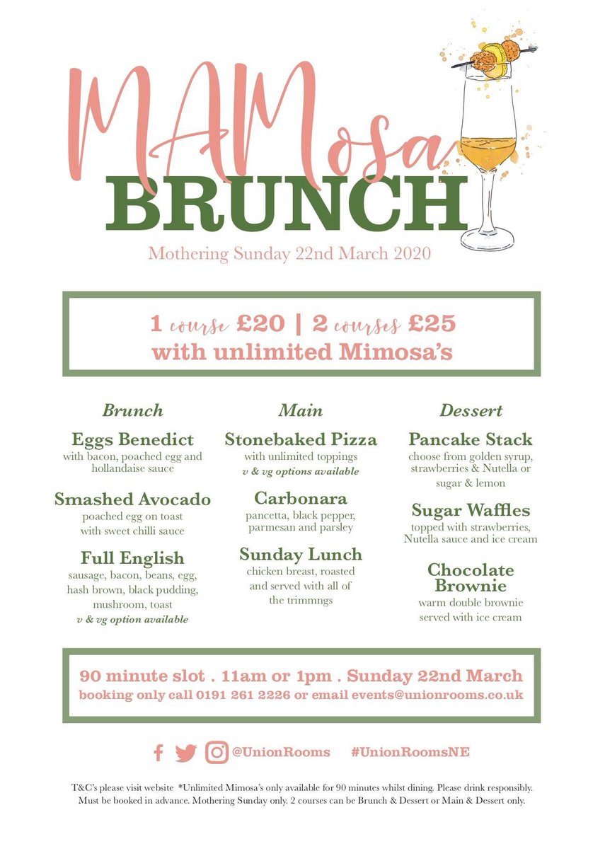 Who would love to join us on Mother's Day for our UNLIMITED MAMosa BRUNCH? 🥂

See below our fantastic menu 💕

#mothersday #unlimitedbrunch #brunch #mother #mam #mum