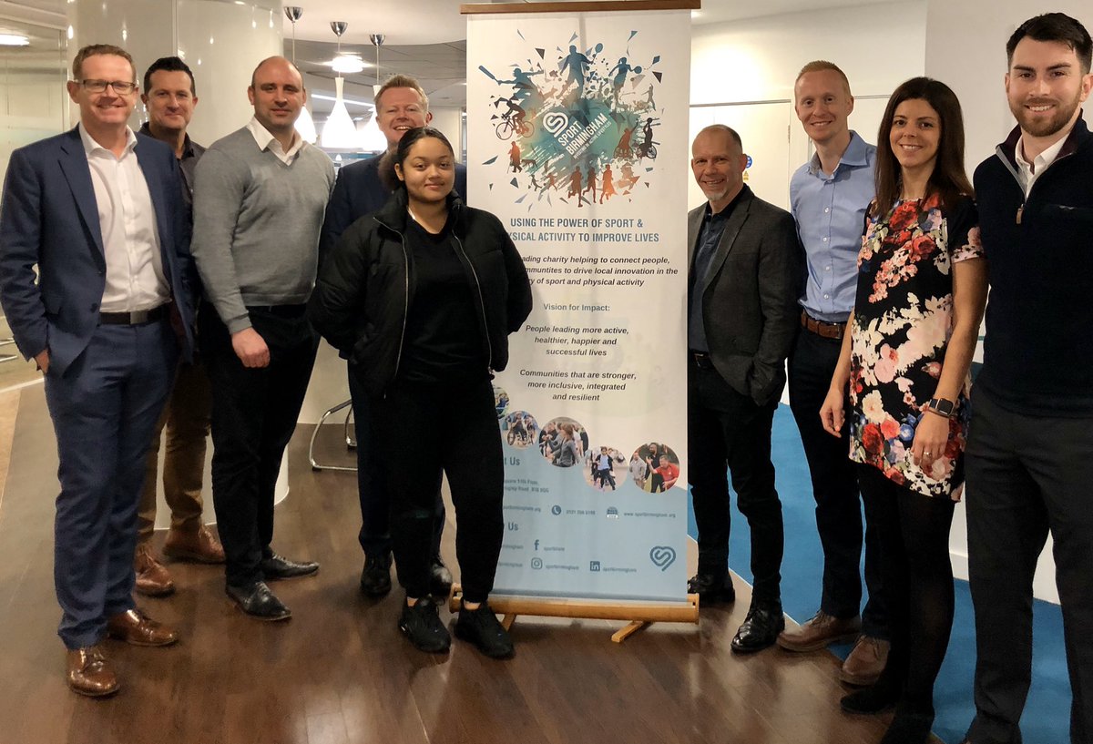 ThePaulFaulkner's tweet photo. .@SportBirmingham business breakfast to start the day, outlining some of the many programmes &amp; initiatives - such as @MadBirmingham - the organisation is involved with,improving physical and mental health of people across #Birmingham. Thanks @Weightmans  for hosting https://t.co/5mXi995ARp