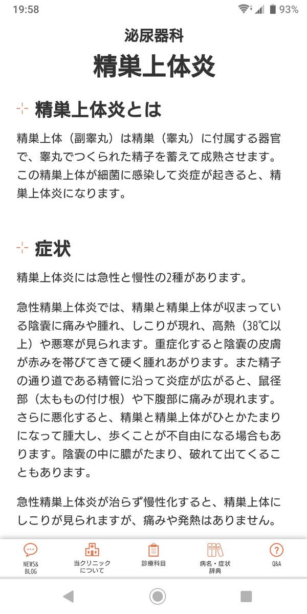 精巣上体炎 Twitter Search Twitter