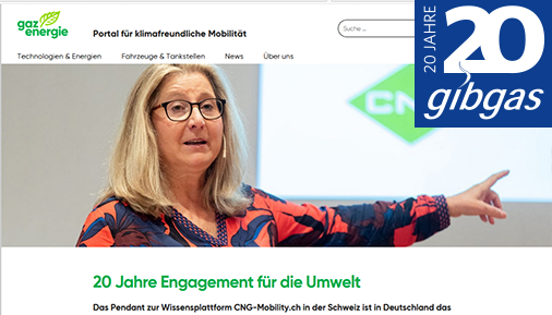 gibgas's tweet photo. 20 Jahre @gibgas💙Den Schweizer Kollegen von @CNG_Mobility war das ein Interview mit uns wert. Große Freude. Wer wissen will, warum wir für #Klimaschutz und die #CNG-#Mobilität stehen und wie alles 2000 begann, kann das spannende Interview hier nachlesen: https://t.co/8ll5x5v7lR https://t.co/hSZgiSrt6q