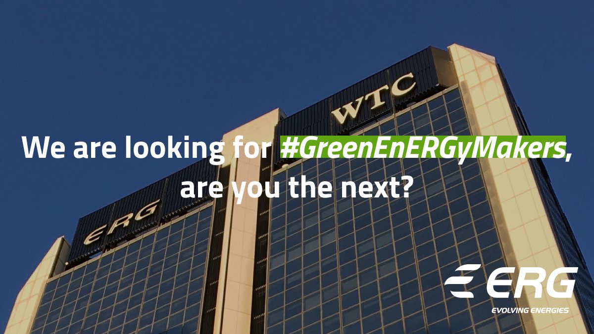 ERGcareers's tweet photo. ๐ฃ We are looking for #greenenERGymakers! Are you our new Financial Statements in #Genoa ๐ฎ๐น? See more and apply โถ https://t.co/EXggB7tZjW
#joinERG #WeAreERG #workwithus #joboffer #hiring #recruitment #FinancialStatements https://t.co/2nmvnZwsPf
